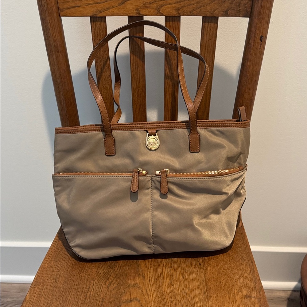 MICHAEL Michael Kors Tan Shoulder Bag